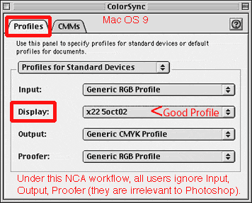 ColorSync 9 panel