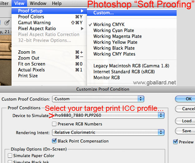SOFT PROOFING IN PHOTOSHOP