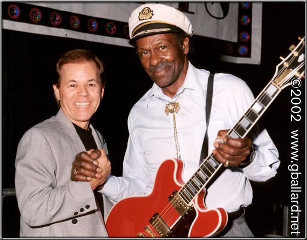 CHUCK BERRY WITH GUITAR PICTURES...