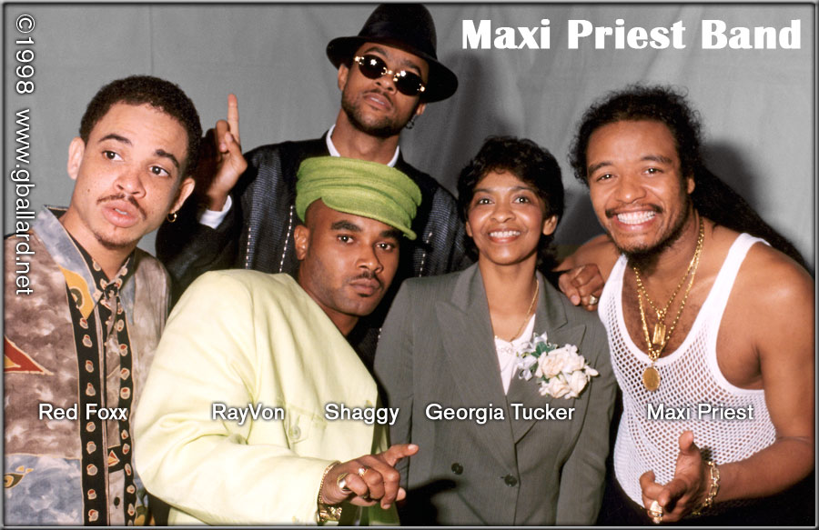 MAXI PRIEST BAND GROUP PHOTOS