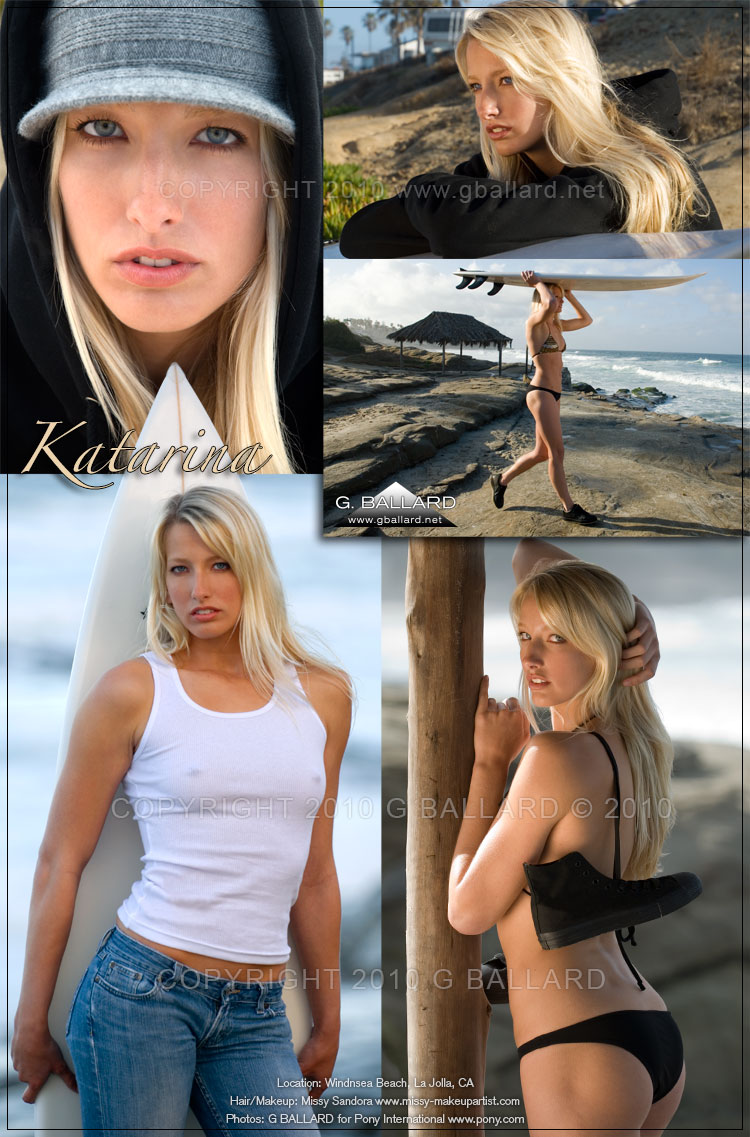 SOUTHERN CALIFORNIA SURFER GIRL MODEL