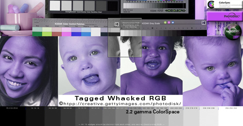 RGB PROFILE TEST IMAGES